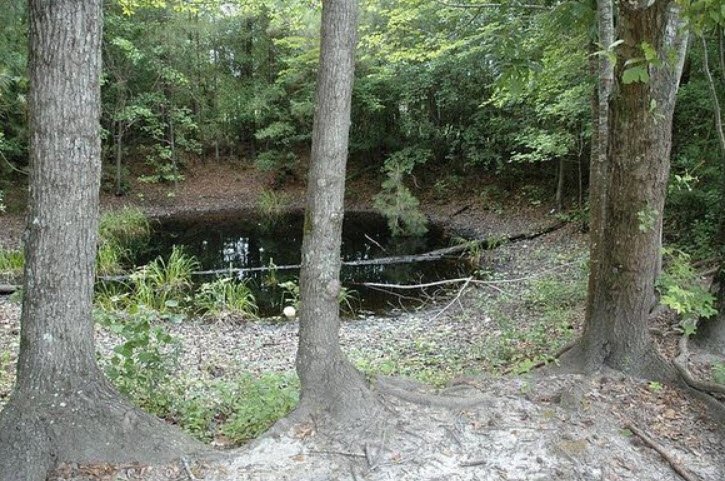 Mars Bluff Atomic Bomb Impact Crater